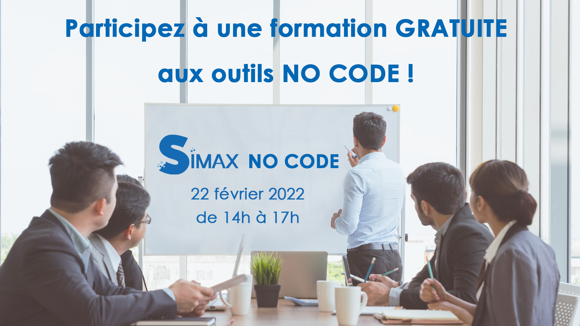 Formation aux outils No Code gratuite avec SIMAX !